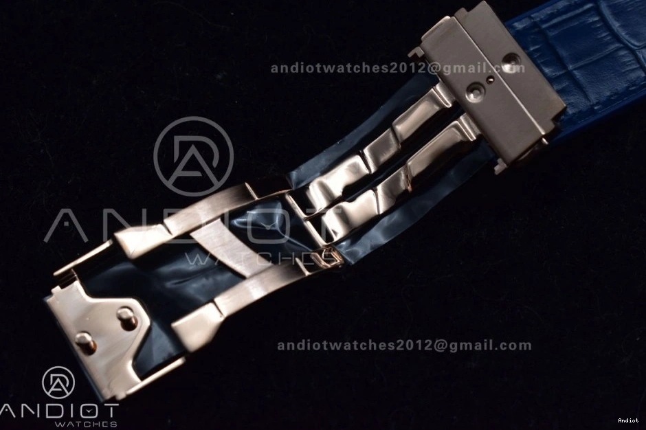 Diamond Classic Strap Best Fusion on Blue Dial Blue with Edition SS HBF Bezel Gummy 1:1 A2892 45mm 1203